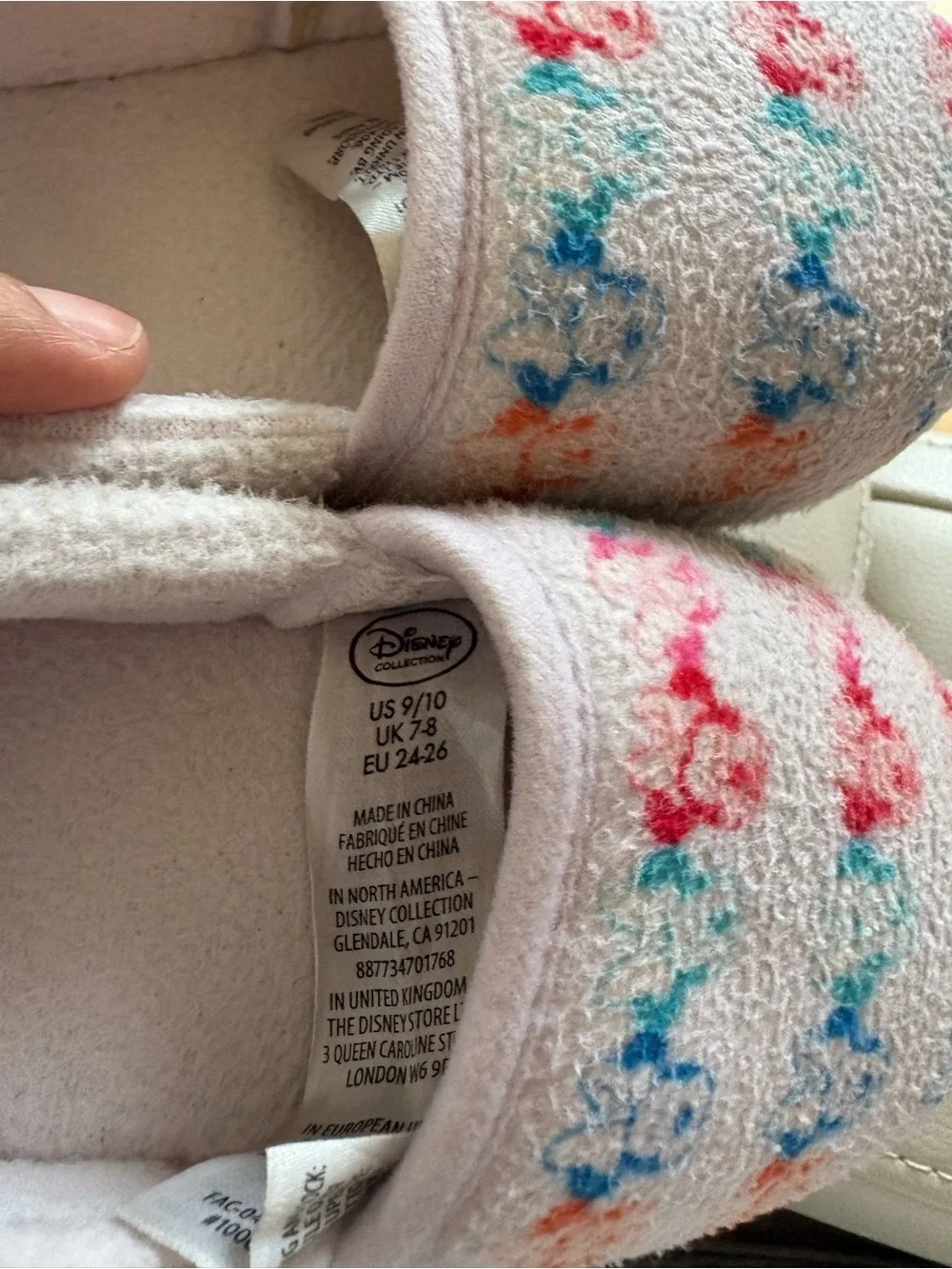 Disney kids slip